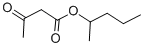 Acetoacetic acid 1-methylbutyl ester Struktur