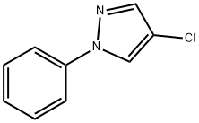 4-CHLORO-1-PHENYL-1H-PYRAZOLE Struktur