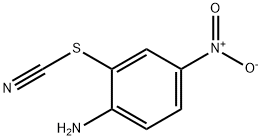 2-amino-5-nitrophenyl thiocyanate Struktur