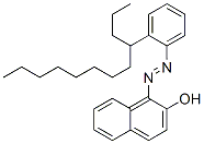 1-[(dodec-4-ylphenyl)azo]-2-naphthol Struktur