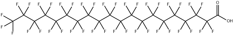 nonatriacontafluoroicosanoic acid Struktur