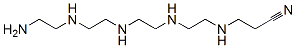 15-amino-4,7,10,13-tetraazapentadecanenitrile Struktur