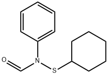 N-(cyclohexylthio)-N-phenylformamide Struktur