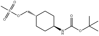 ((1r,4r)-4-((tert-butoxycarbonyl)amino)cyclohexyl)methyl methanesulfonate