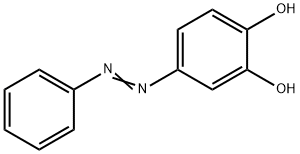 4-(Phenylazo)benzene-1,2-diol Struktur