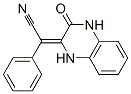 (2E)-2-(3-oxo-1,4-dihydroquinoxalin-2-ylidene)-2-phenyl-acetonitrile Struktur