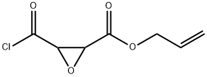 Oxiranecarboxylic acid, 3-(chlorocarbonyl)-, 2-propenyl ester (9CI) Struktur