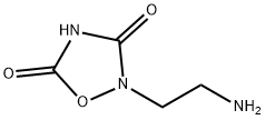 2-(2-AMINO-ETHYL)-[1,2,4]OXADIAZOLIDINE-3,5-DIONE Struktur