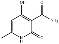 2,4-dihydroxy-6-Methyl-nicotinic acid aMide Struktur