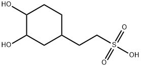 Cyclohexaneethanesulfonic acid, 3,4-dihydroxy- (9CI) Struktur