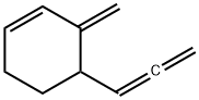 3-Methylene-4-propadienyl-1-cyclohexene Struktur