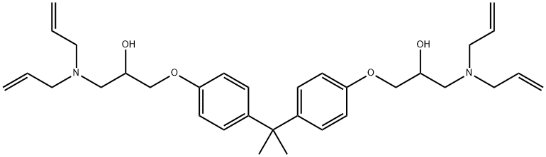 ALLYLATED BISPHENOL ''A'' GLYCIDYL ETHER OLIGOMER Struktur