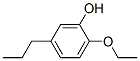 2-ethoxy-5-propylphenol Struktur