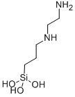 N-(2-AMINOETHYL)-3-AMINOPROPYL-SILANTRIOL Struktur