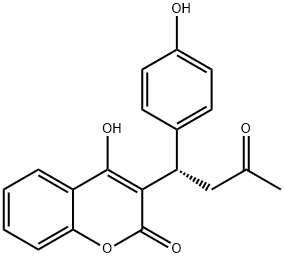 (S)-4'-Hydroxy Warfarin Struktur