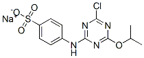 Natrium-4-[[4-chlor-6-isopropoxy-1,3,5-triazin-2-yl]amino]benzolsulfonat