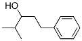 4-methyl-1-phenylpentan-3-ol Struktur