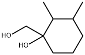 Cyclohexanemethanol, 1-hydroxy-2,3-dimethyl- (9CI) Struktur