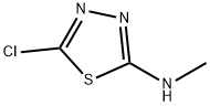 1,3,4-Thiadiazol-2-amine,  5-chloro-N-methyl- Struktur