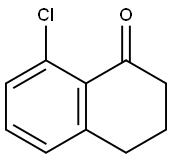 8-CHLORO-3,4-DIHYDRO-2H-NAPHTHALEN-1-ONE Struktur