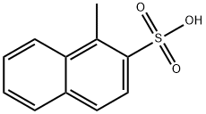 1-Methyl-2-naphthalenesulfonic acid Struktur