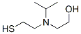 Ethanol, 2-[(2-mercaptoethyl)(1-methylethyl)amino]- (9CI) Struktur