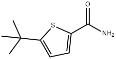 5-TERT-BUTYL-THIOPHENE-2-CARBOXAMIDE Struktur