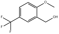 (2-methoxy-5-(trifluoromethyl)phenyl)methanol Struktur