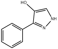 1H-Pyrazol-4-ol, 3-phenyl- (9CI) Struktur