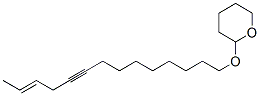 (E)-tetrahydro-2-(12-tetradecen-9-ynyloxy)-2H-pyran Struktur