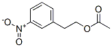 m-nitrophenethyl acetate Struktur