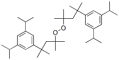 (1-[3,5-Bis(1-methylethyl)phenyl]-1-methylethyl)(1,1-dimethylethyl) peroxide Struktur