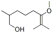 6-methoxy-2,7-dimethyloct-6-en-1-ol Struktur