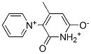 1',2'-dihydro-4'-methyl-6'-oxido-2'-oxo-1,3'-bipyridinium  Struktur