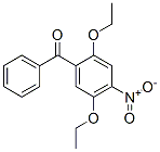 (2,5-diethoxy-4-nitrophenyl) phenyl ketone Struktur