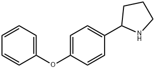 2-(4-苯氧苯基)-吡咯烷, 68548-73-2, 結(jié)構(gòu)式