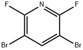 3,5-Dibromo-2,6-difluoropyridine 95% Struktur