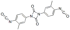 2,4-dioxo-1,3-diazetidine-1,3-bis(3-methyl-p-phenylene) diisocyanate Struktur