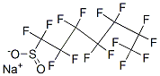 sodium 1,1,2,2,3,3,4,4,5,5,6,6,7,7,7-pentadecafluoroheptane-1-sulphinate Struktur