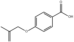 4-[(2-METHYLPROP-2-ENYL)OXY]BENZOIC ACID Struktur