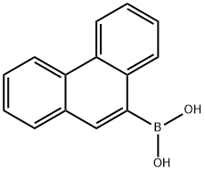 9-Phenanthracenylboronic acid Structure