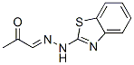 Propanal, 2-oxo-, 1-(2-benzothiazolylhydrazone) (9CI) Struktur