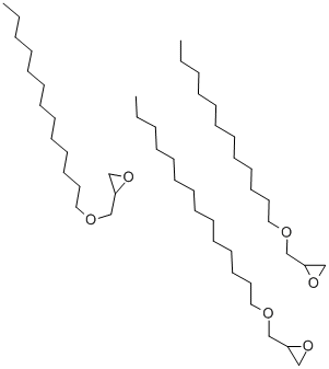 Alkyl (C12-C14) glycidyl ether Struktur