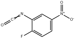 2-FLUORO-5-NITROPHENYL ISOCYANATE Struktur