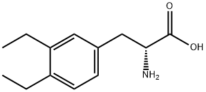 D-Phenylalanine, 3,4-diethyl- (9CI) Struktur