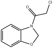 Benzoxazole, 3-(chloroacetyl)-2,3-dihydro- (9CI) Struktur