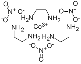 TRIS(ETHYLENEDIAMINE)COBALT(III) NITRAT& Struktur