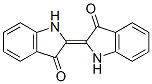 (2E)-2-(3-oxo-1H-indol-2-ylidene)-1H-indol-3-one Struktur