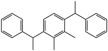 3,6-bis(1-phenylethyl)-o-xylene Struktur