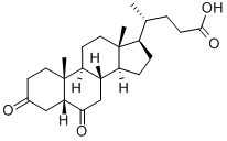 3,6-DIKETOCHOLANIC ACID Struktur